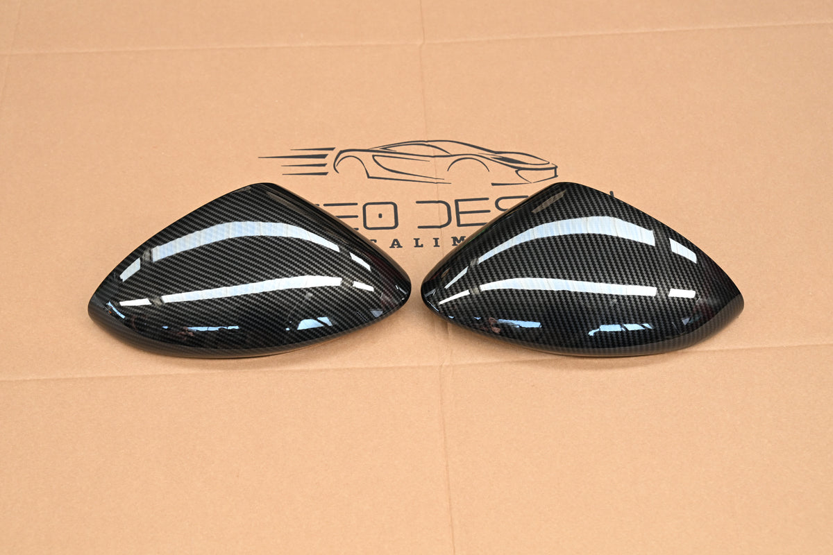 CALOTTE SPECCHIETTI COVER ABS EFFETTO CARBONIO PER ALFA ROMEO STELVIO