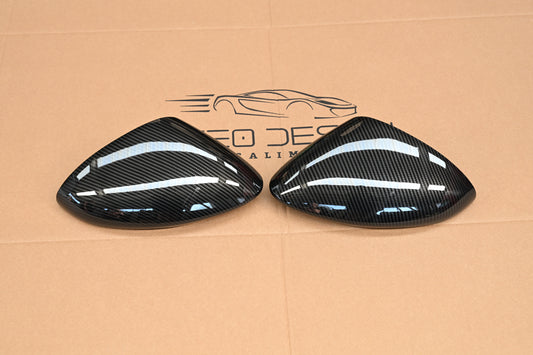 CALOTTE SPECCHIETTI COVER ABS EFFETTO CARBONIO PER ALFA ROMEO STELVIO