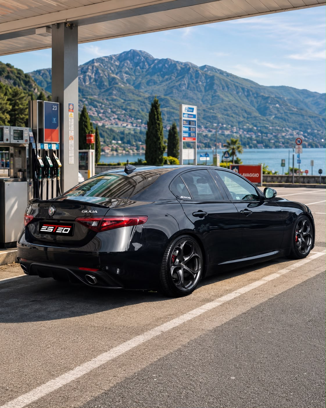 Spoiler Posteriore ABS Nero Lucido – Alfa Romeo Giulia – Stile Quadrifoglio