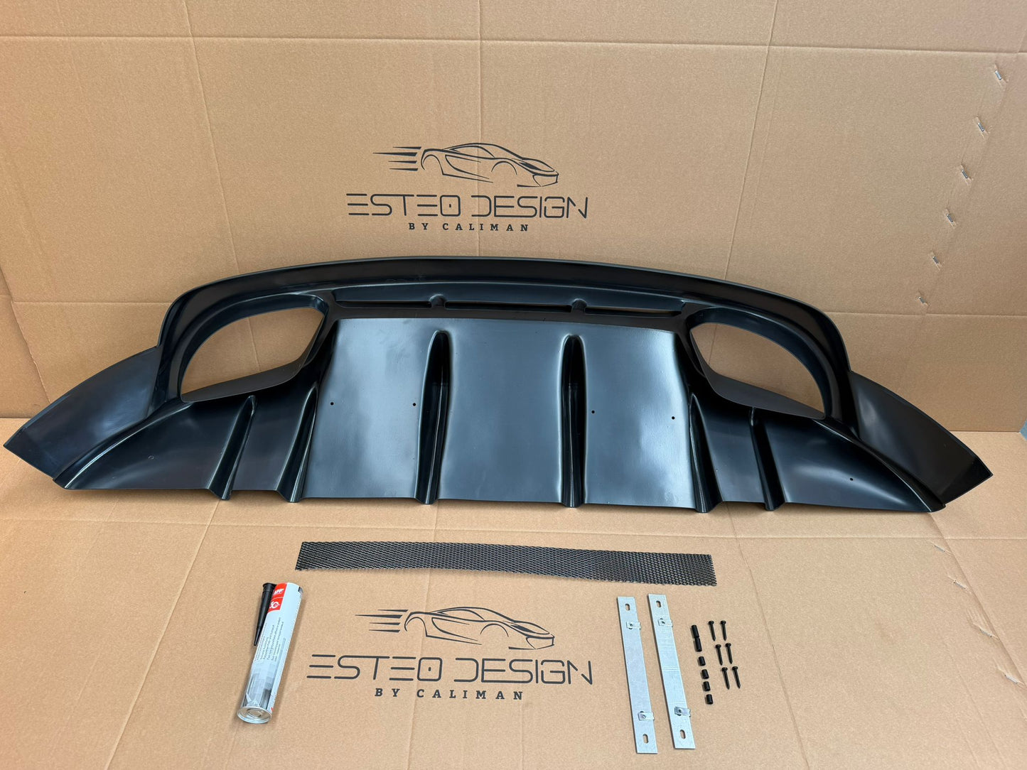 Diffusore ABS stile Quadrifoglio per Alfa Romeo Giulietta