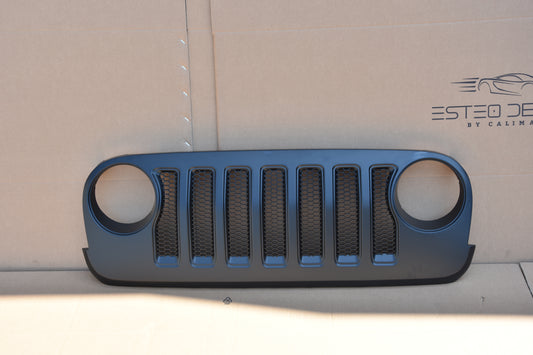 Mascherina anteriore Jeep Wrangler JK 2007-2018 stile JL senza frecce