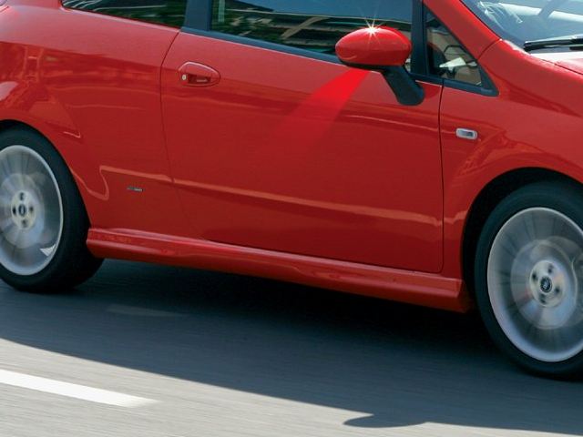Minigonne laterali ABS per Fiat Grande Punto 3 e 5 porte