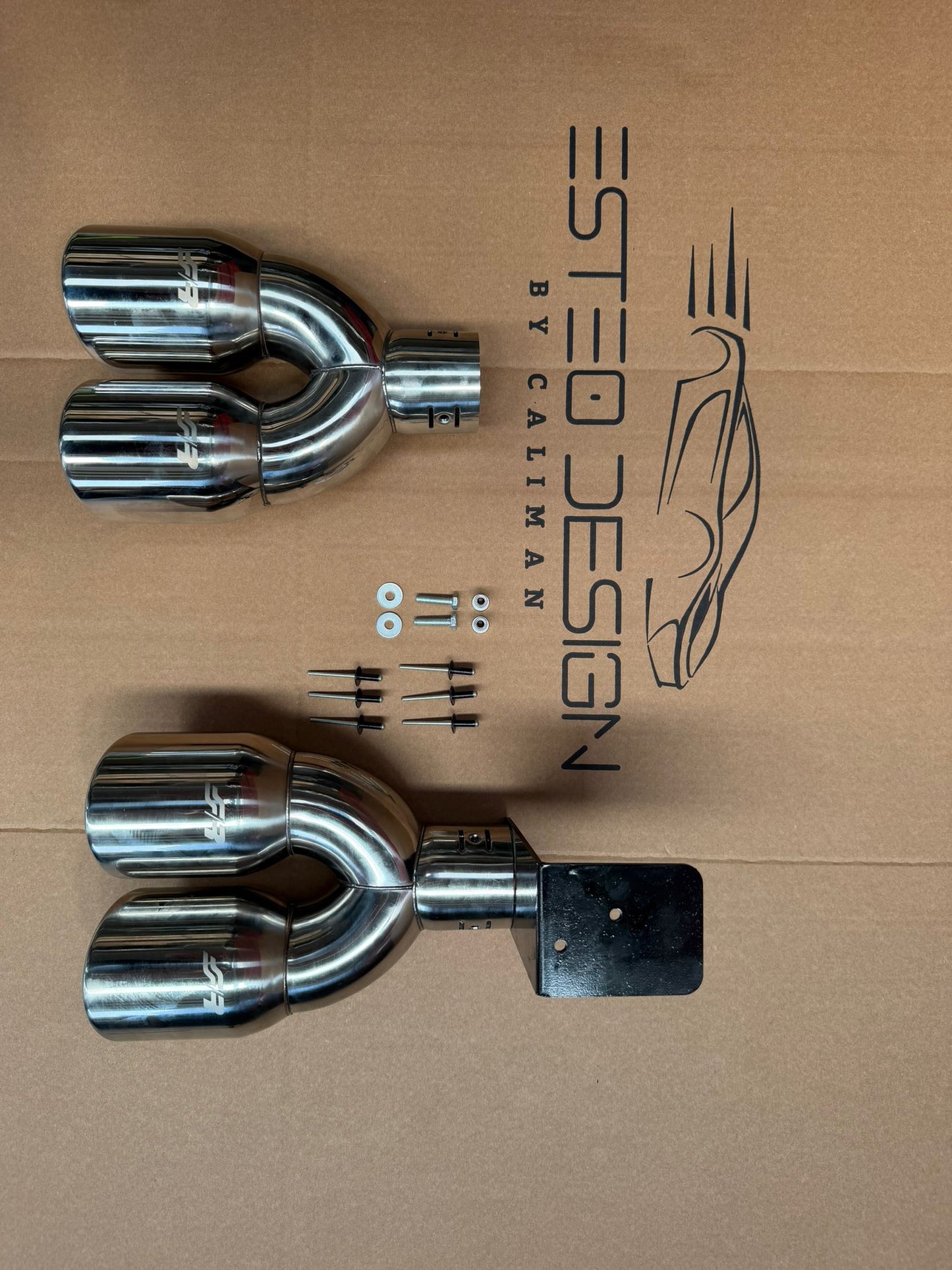 Terminali TRX59 per configurazione doppio scarico Alfa Romeo Giulietta